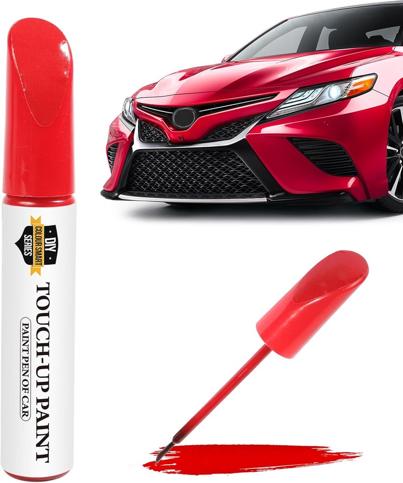 UBOG Car Paint Scratch Repair,Touch Up Paint for Cars,Touch Up Paint Pen,Car Accessories Car Scratch Repair,Car Touch Up Paint,Car Scratch Remover Pen,Car Paint Pen for Erase Car Scratches (Red) - Image 1